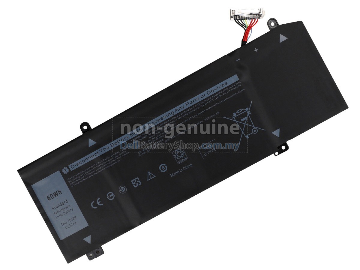 Dell 1F22N battery replacement