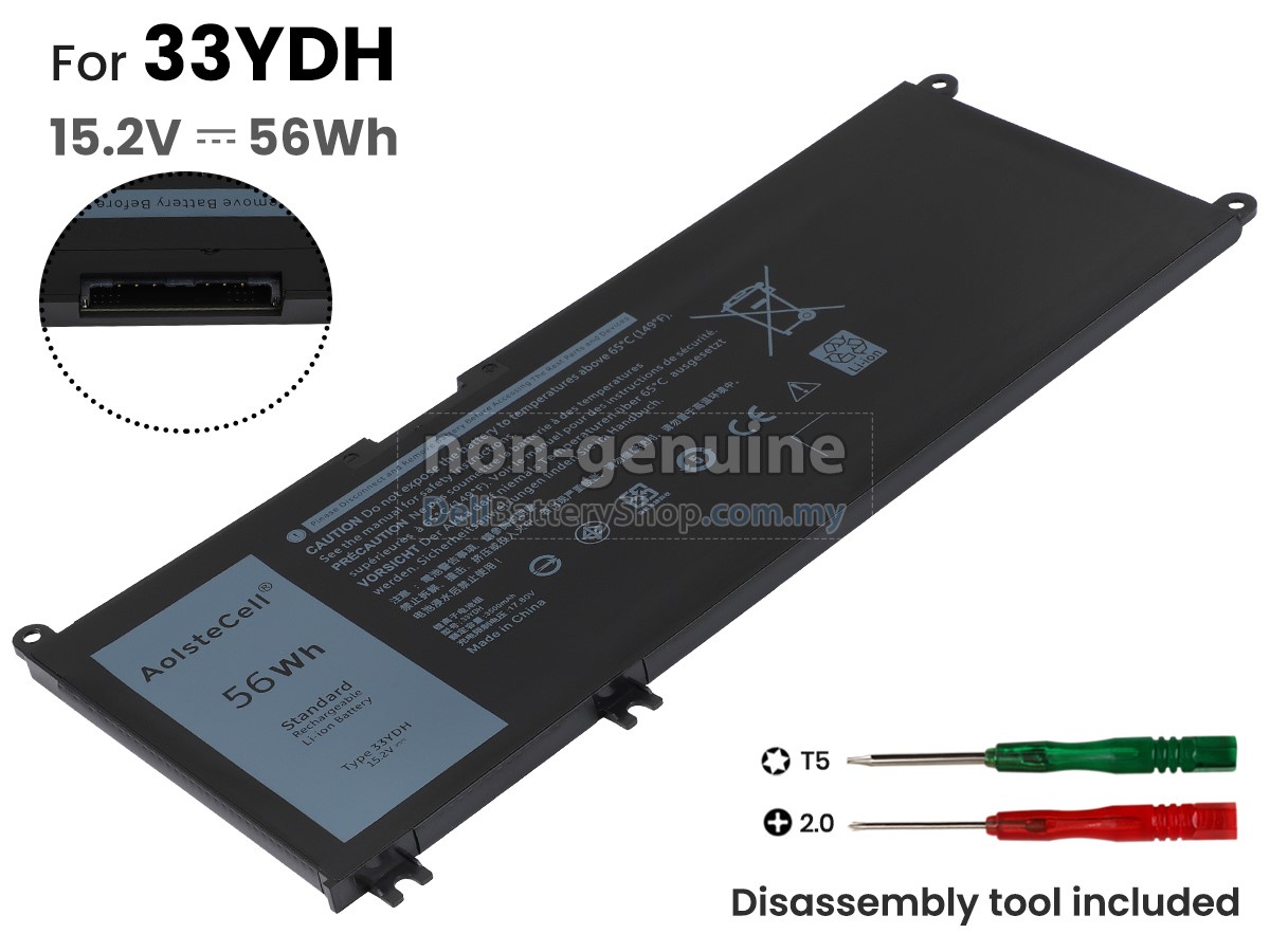 Dell Inspiron 7569 battery replacement