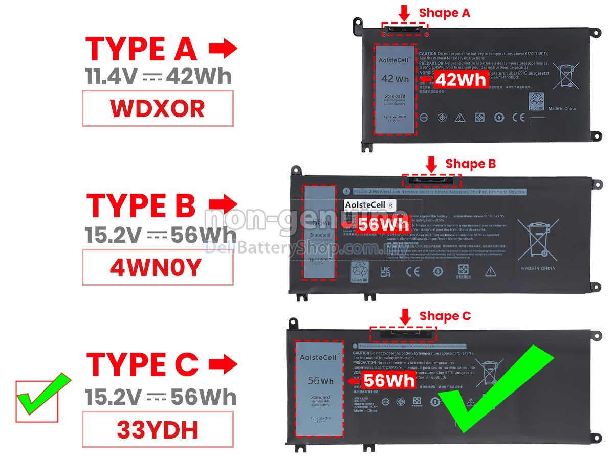 Dell Latitude 3310 battery replacement
