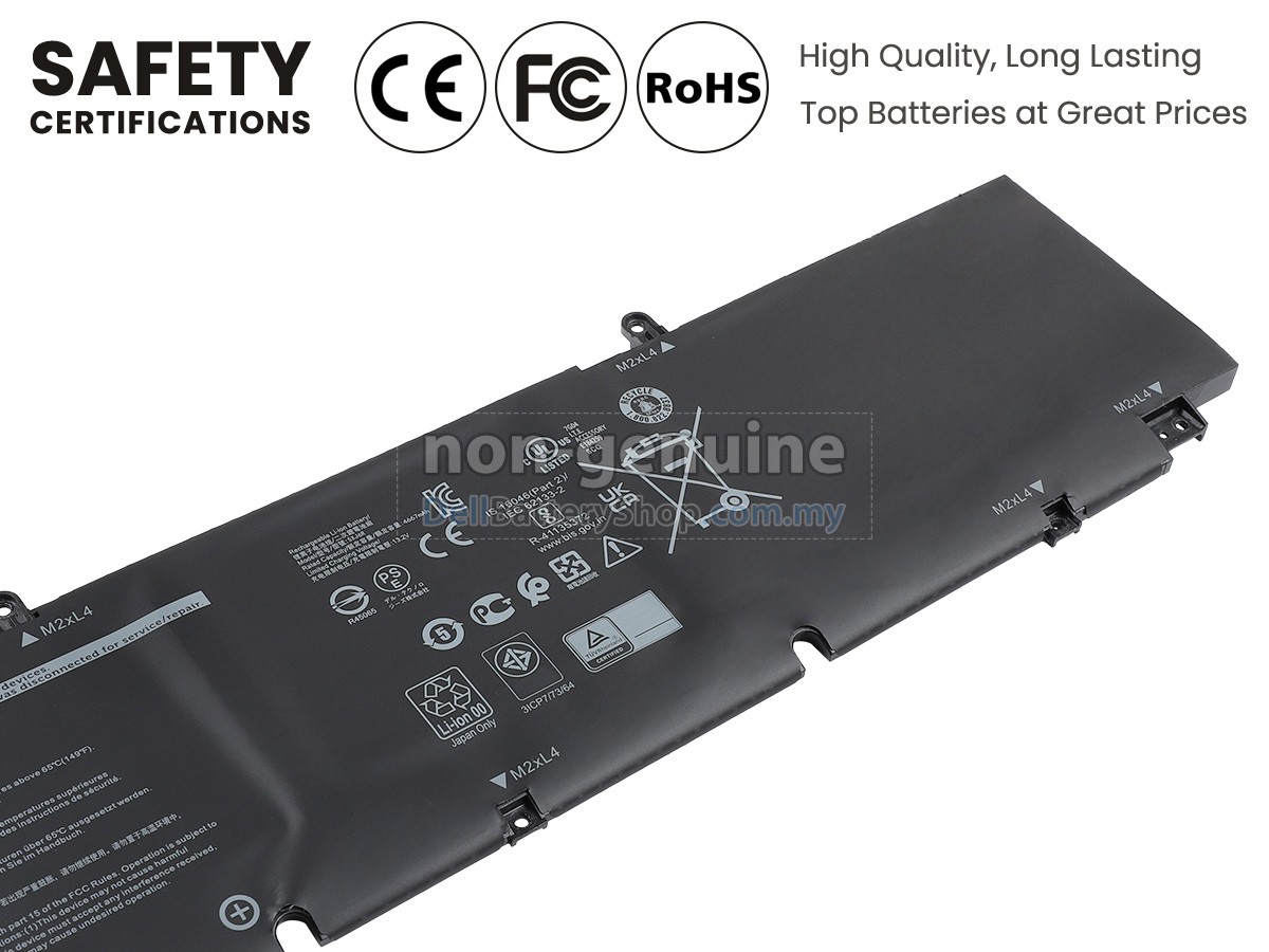Dell 5XJ6R battery replacement