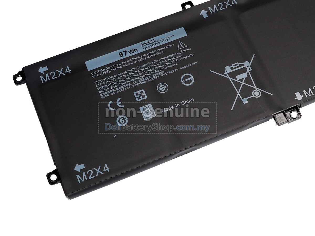 Dell XPS 15 9560 battery replacement