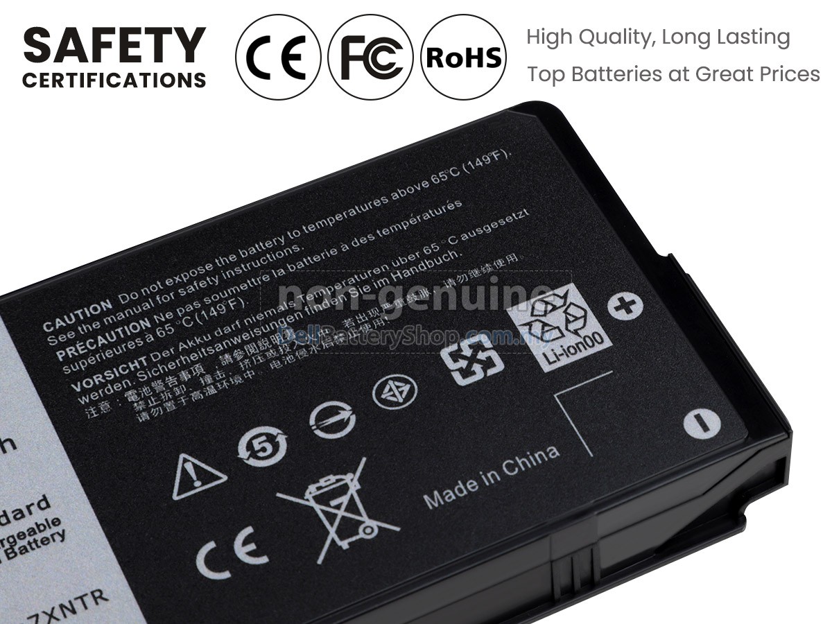 Battery for Dell Latitude 7220 RUGGED EXTREME Tablet |  