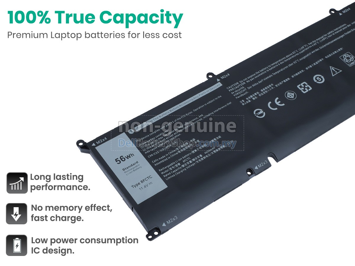 Dell 8FCTC battery replacement
