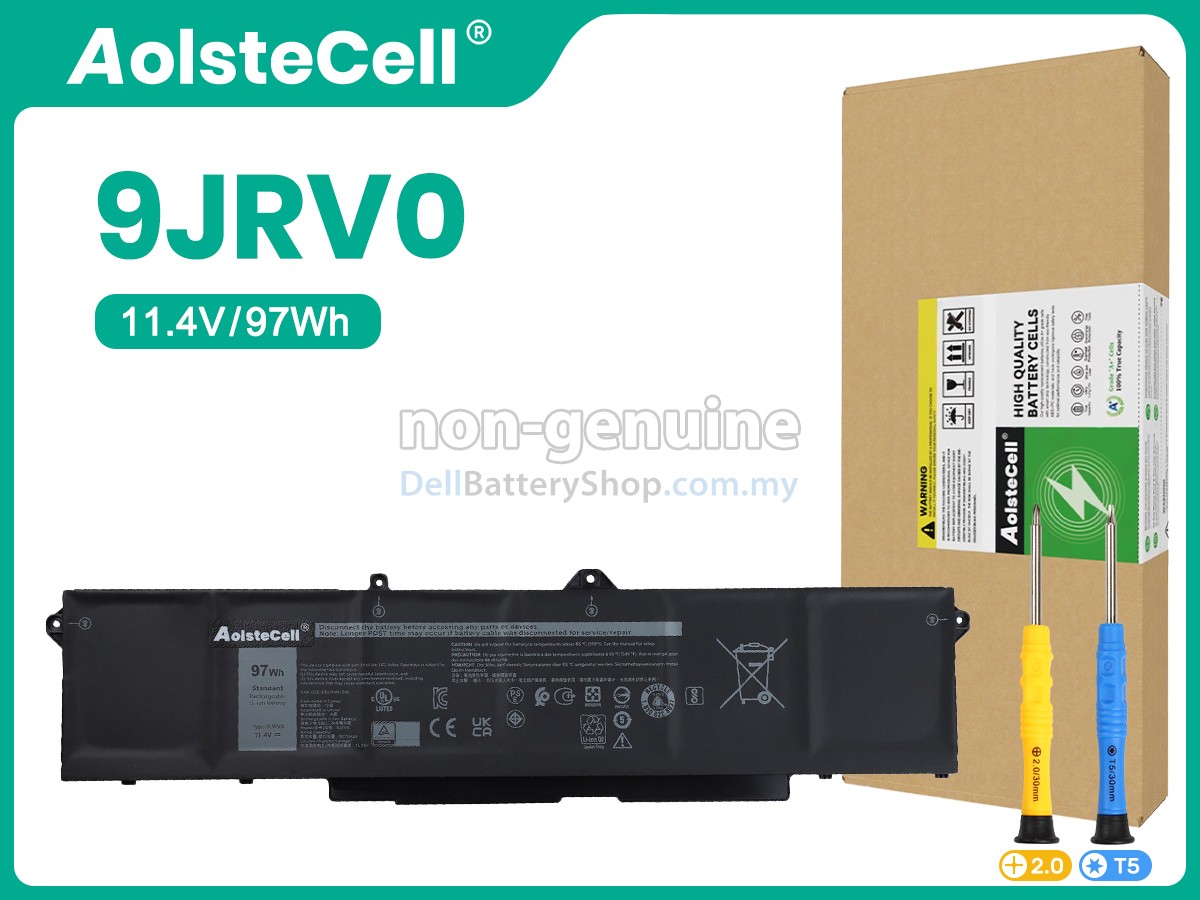 Dell 9JRV0 battery replacement