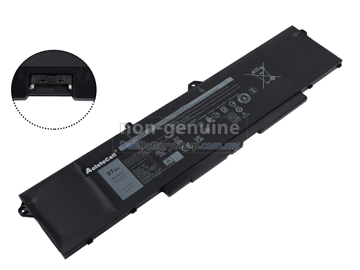 Dell 9JRV0 battery replacement