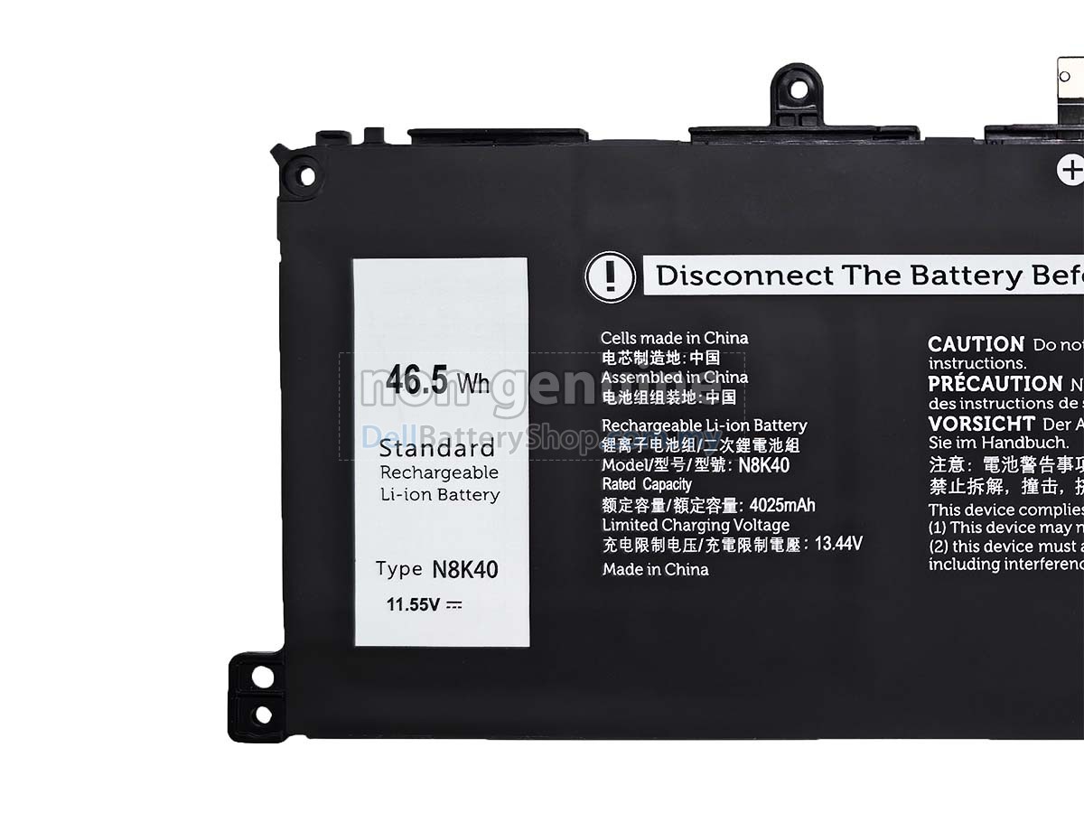 Dell 0YV18F battery replacement
