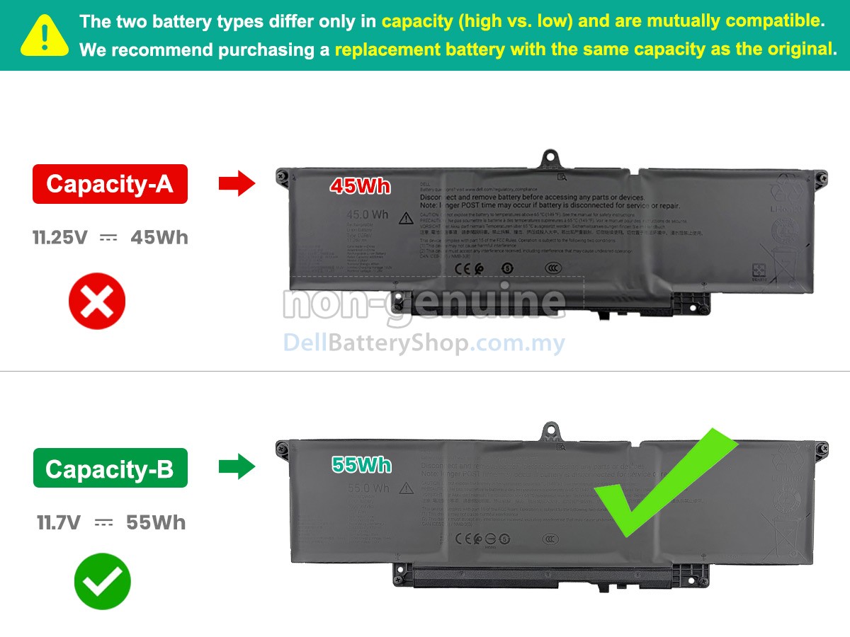 Dell 703TP battery replacement
