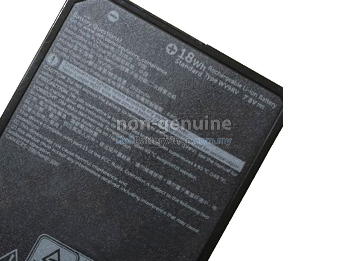 Dell WCKPX battery replacement