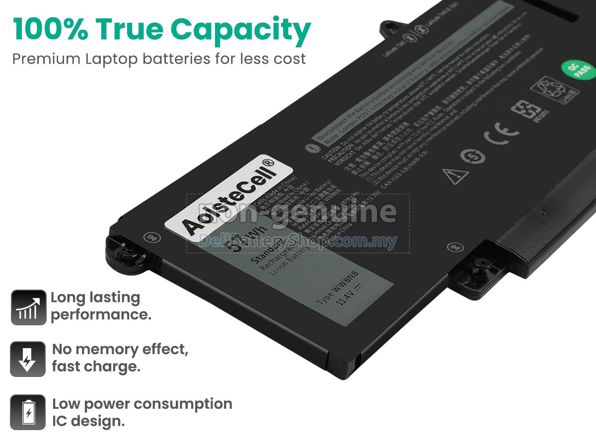 Dell Latitude 7640 battery replacement