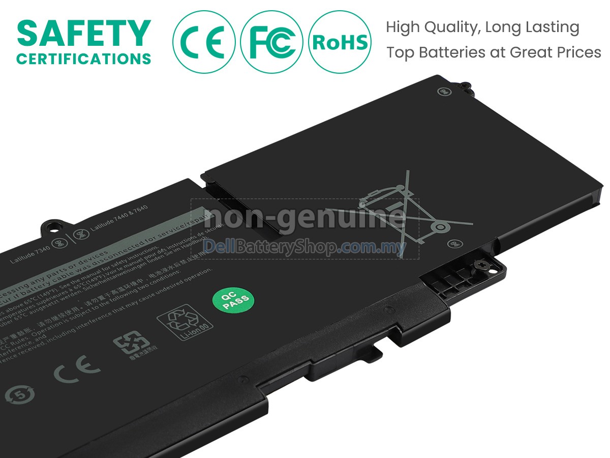 Dell Latitude 7640 battery replacement
