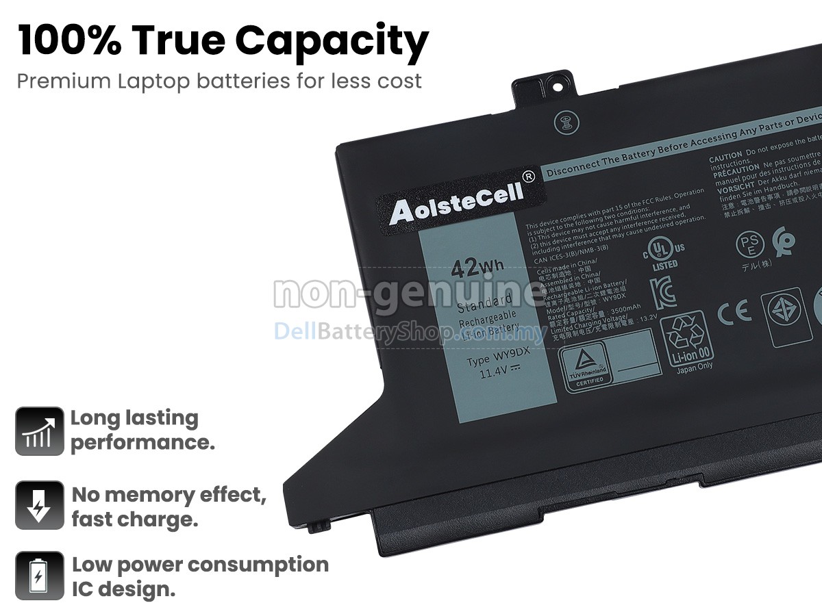 Dell WY9DX battery replacement