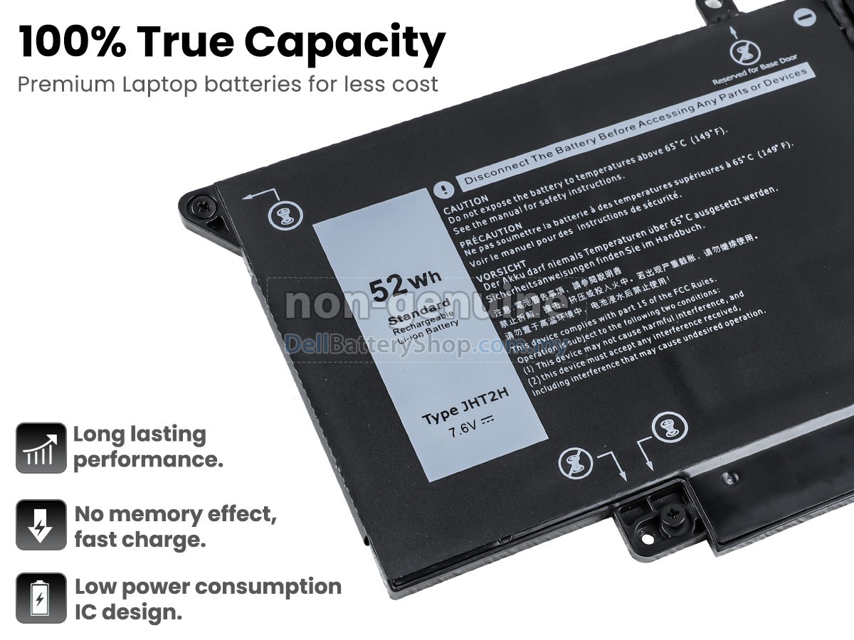 Battery for Dell Latitude 7410 Chromebook ENTERPRISE |  