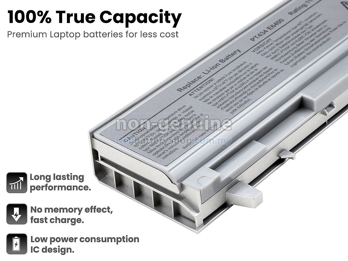 Battery for Dell Latitude E6400 XFR 