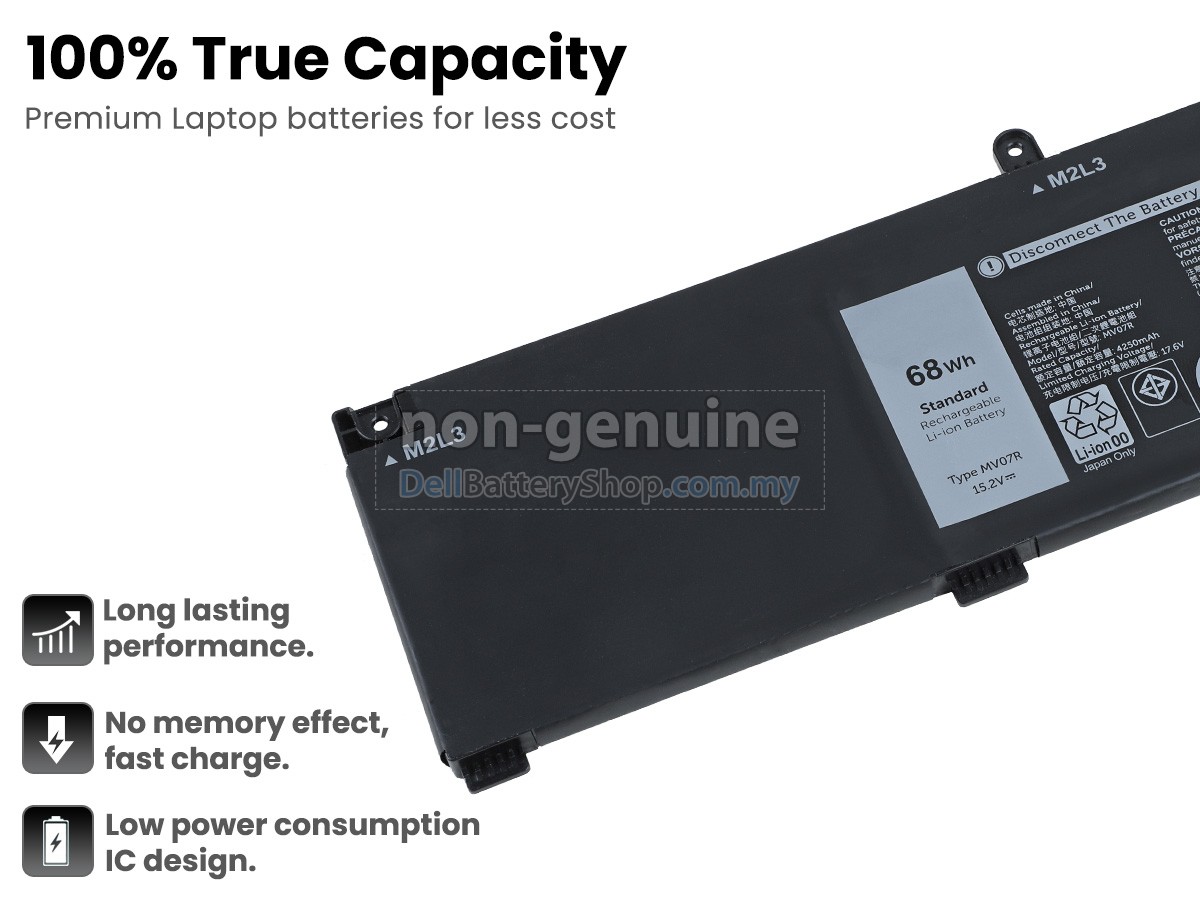 Dell 72WGV battery replacement